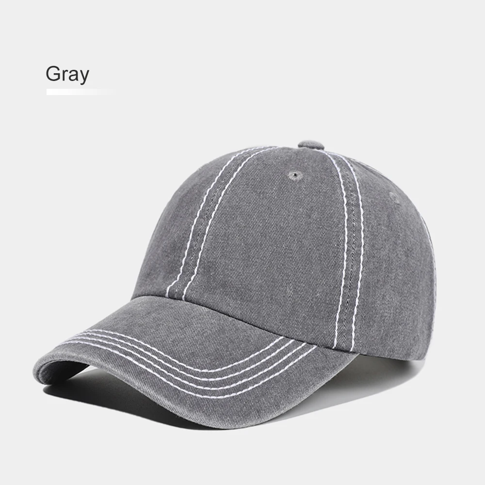 Бейсболка с толстой линией для мужчин и женщин Летняя Повседневная Спортивная