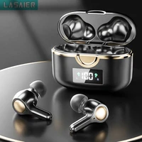 lasaier tws anc wireless bluetooth 5 1 earphone t22 active noise cancelling hi fi headphones touch control gaming earbuds