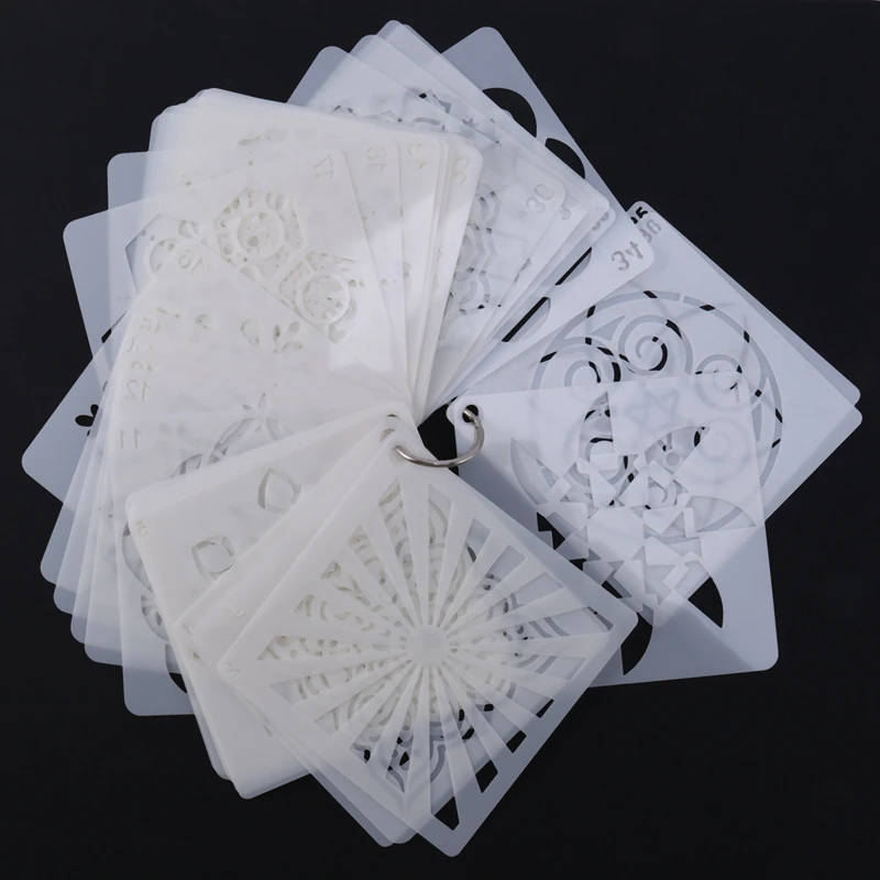 

36Pcs Mandala Painting Templates Perfect For DIY Rock Painting Art Canvas Wood Furniture Cards Painting