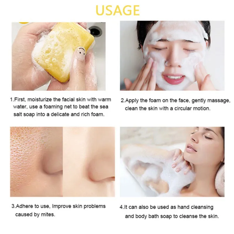 Сульфатное мыло Шанхай 4 условия кожи от акне, псориаза Себорея Eczema противогрибковый парфюм масло пузырь ванна здоровые мыла 84 г