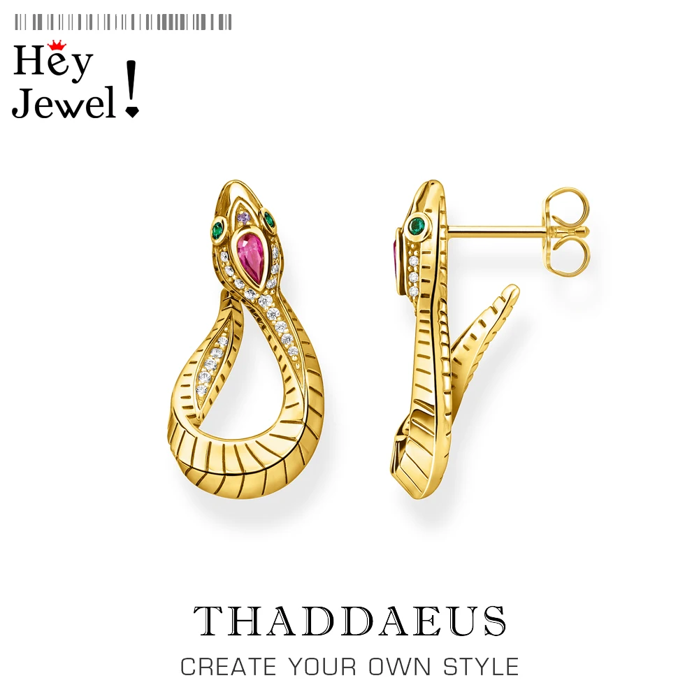 

Snake Gold Open Hoop Earrings,Europe Style Fine Jewelry For Women,2021 Brand New Gift In