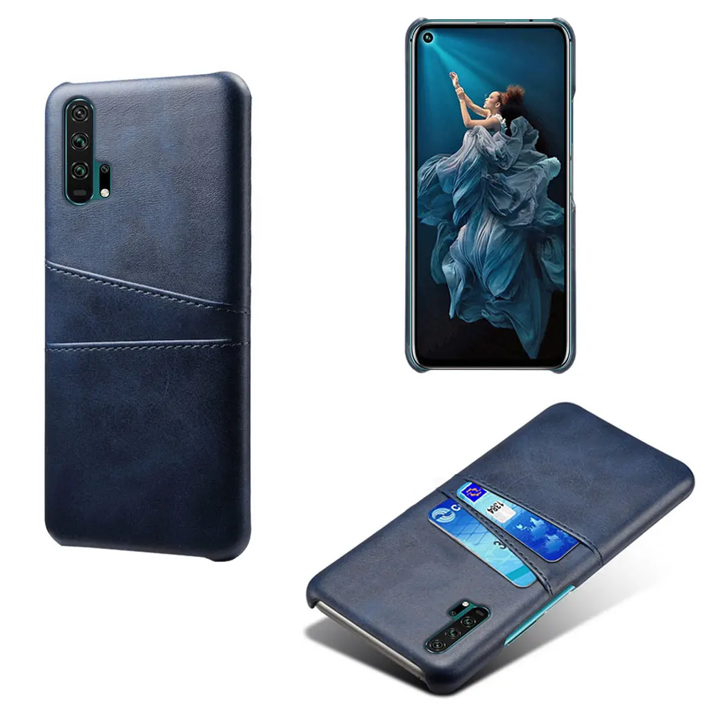 Чехол-накладка для Huawei Honor Play 3 3e 8C 8S 8X MAX 9 10 Lite с отделениями карт из искусственной