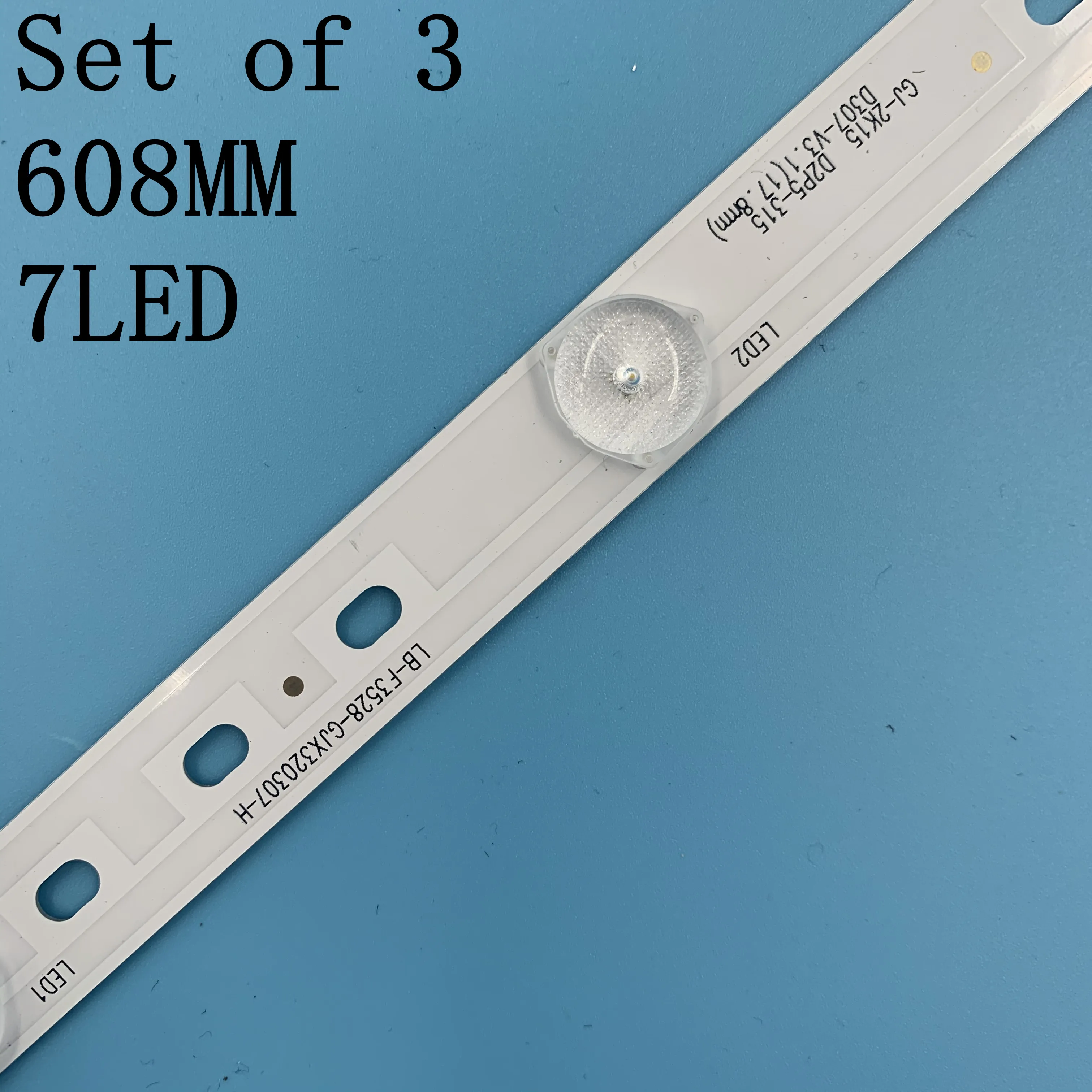 Светодиодная лента для подсветки телевизора 32 дюйма 608 мм 7