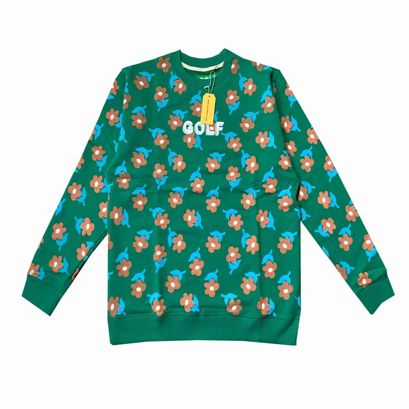 Новые мужские толстовки с круглым вырезом для гольфа Le Fleur Tyler The Creator, толстовки с капюшоном, вельветовые, хлопковые, утепленные флисом# M39