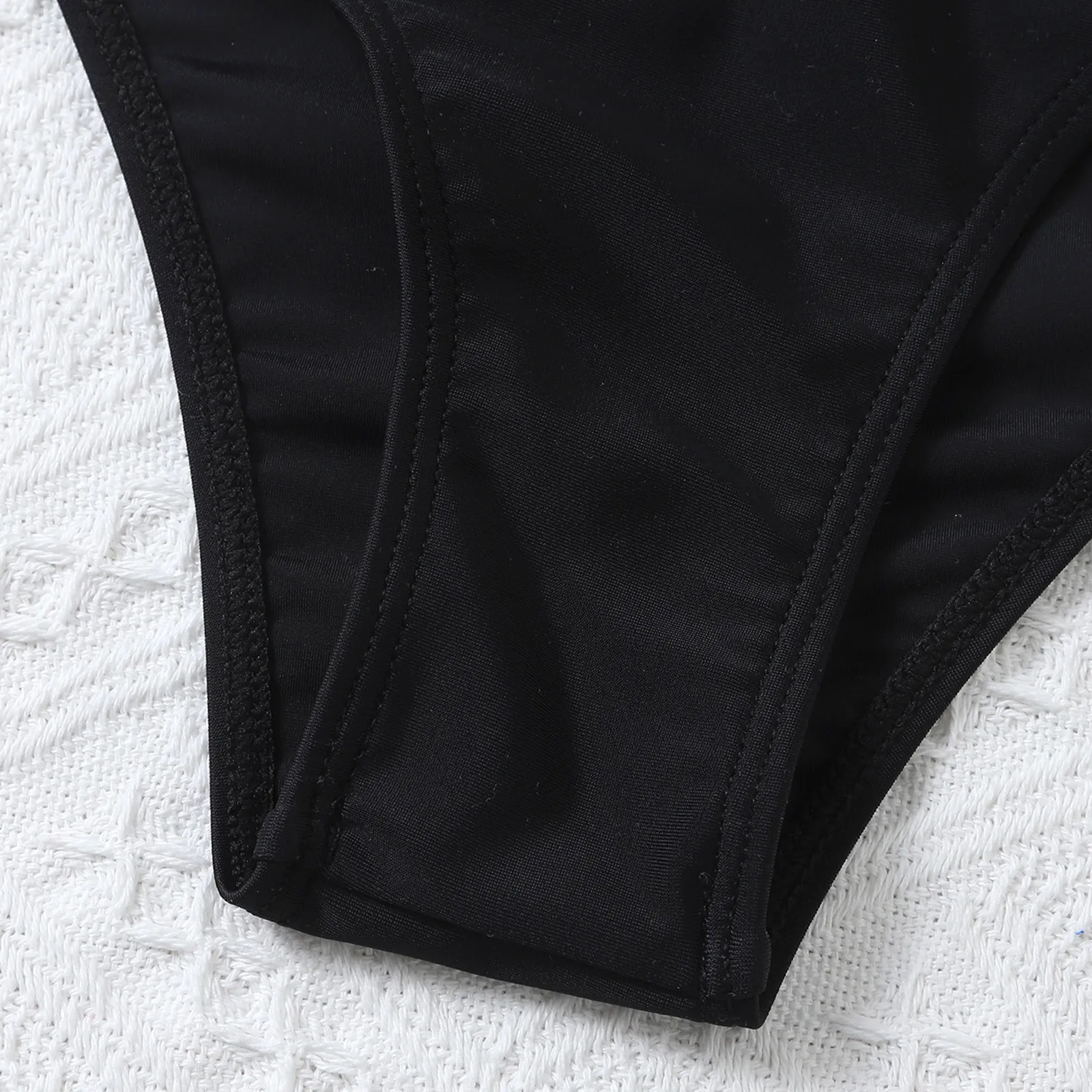 Бесплатная доставка Для женщин бандо Бикини Бандаж бикини с оборками Разделение