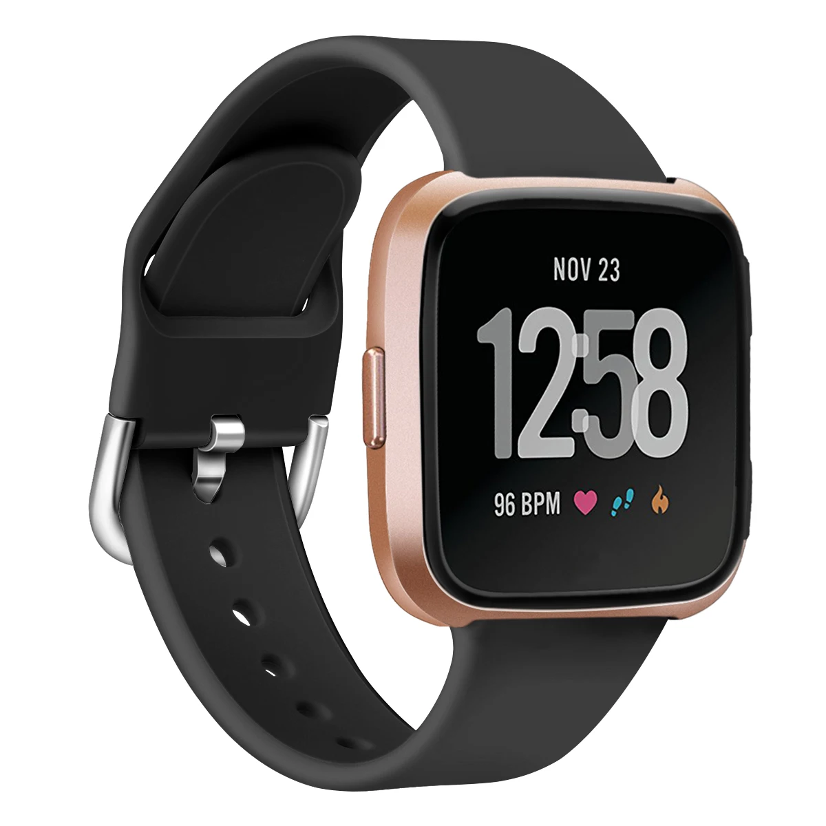 Fitbit Versa ремешок силиконовый браслет дышащая Замена спортивные ремешки для часы