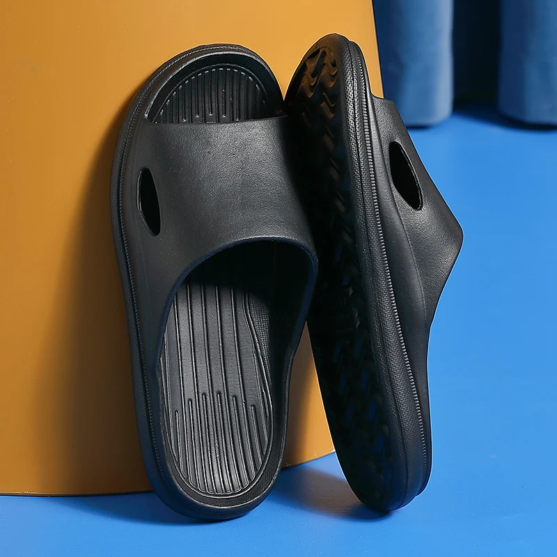 

Thick Sole Home Women Slippers Ladies Platform Flat Shoes Non-slip EVA Living Room Indoor Slides Women Slippers