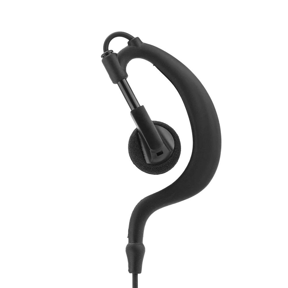 Новые портативные наушники PTT Walkie Talkie G-образные с Ушными крючками и микрофоном UV |