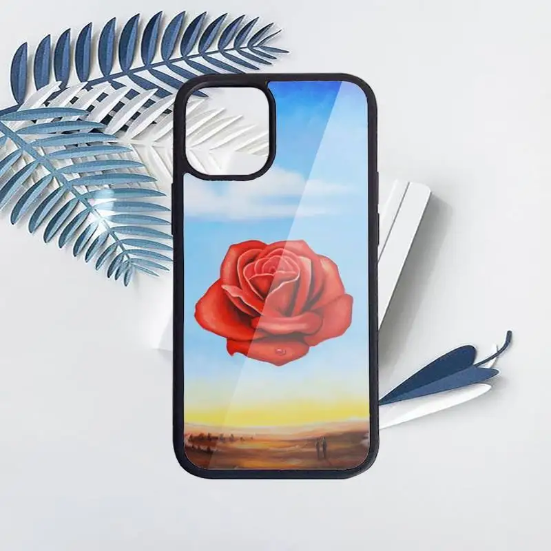 

Salvador Dali Art retro painting Phone Case PC for iPhone 11 12 pro XS MAX 8 7 6 6S Plus X 5S SE 2020 XR