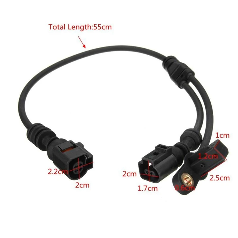 Автомобильный передний левый/правый ABS Датчик скорости колеса L/R 7M3927807N 7M0927807C 1048603