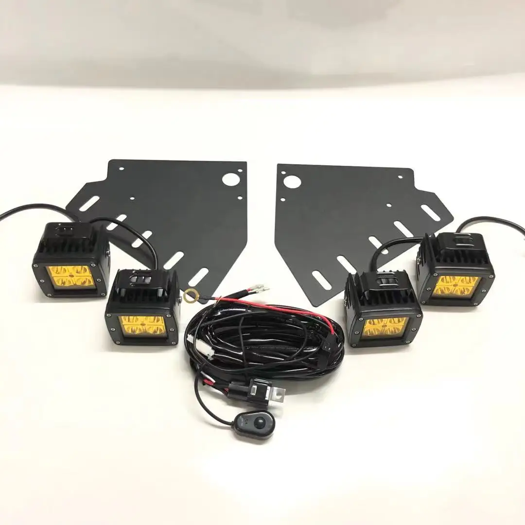 Подходят для FORD F150 SVT Raptor Светодиодные желтые Противотуманные фары для Ford F150 Raptor удерживающий кронштейн 2009-2014 2010 2011 2012