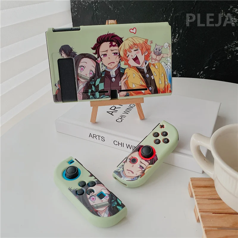 Смешной милый мягкий чехол с рисунком из аниме Для Nintendo Switch NS NX накладка на заднюю