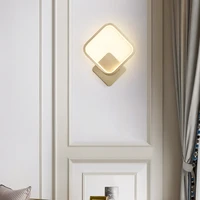 sarok wall lamp fixture copper led wall indoor light luxury 220v decorative for home bedside living room sconces