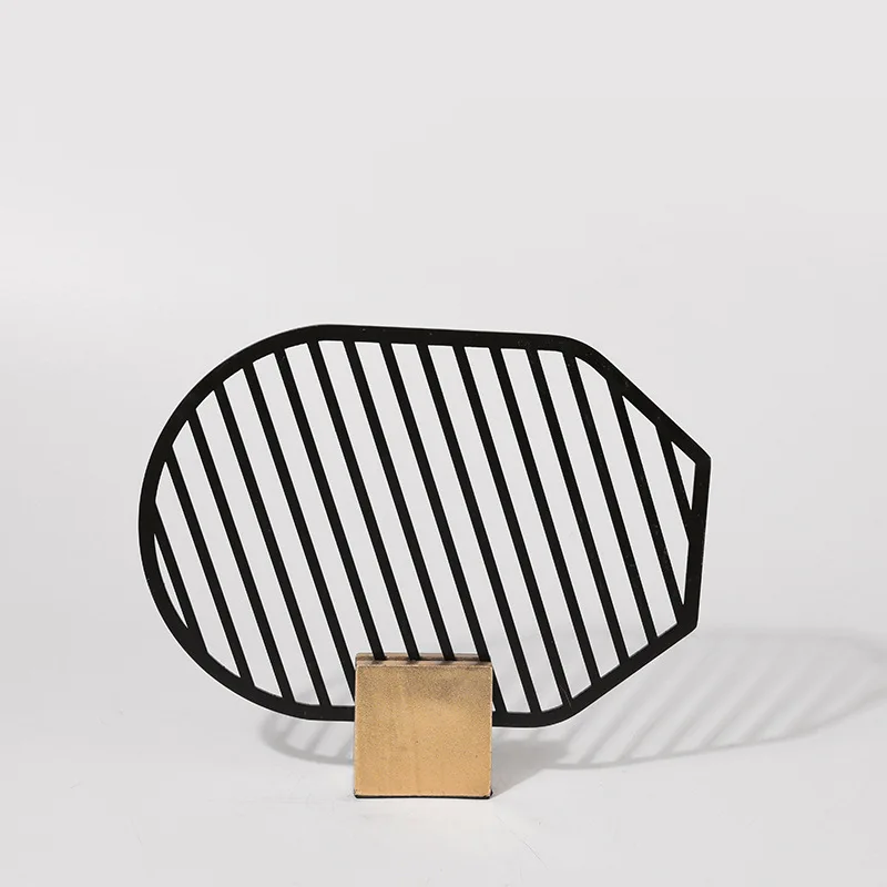 

New Chinese Wrought Iron Ornaments, Home Decorations, Creative Simple Metal Ornaments Home Accessories