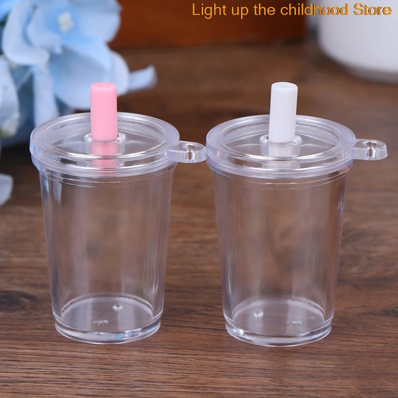 

1x Dollhouse Miniature DIY Milk Tea Cup 1:6 1:12 Doll House Pretend Kitchen Toys