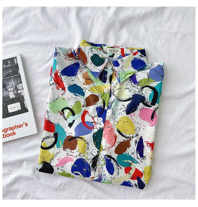 

New neutral printing tops for women blouses fashion clothes for teens undefined woman tshirts blusas largas graphic tee Ay1290