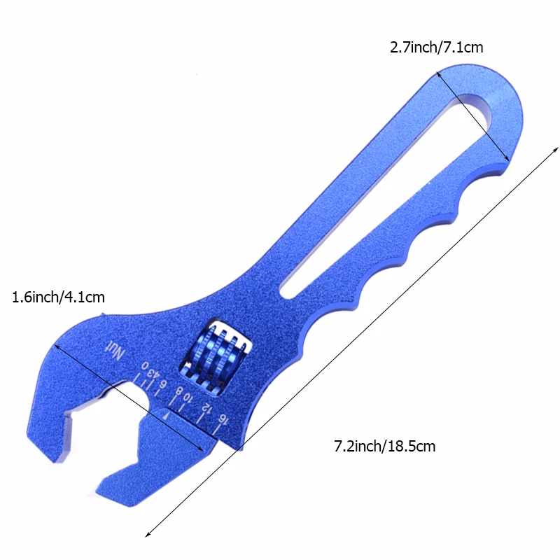 NS изменить высокое качество синий V байонет Регулируемый Алюминиевый ключ