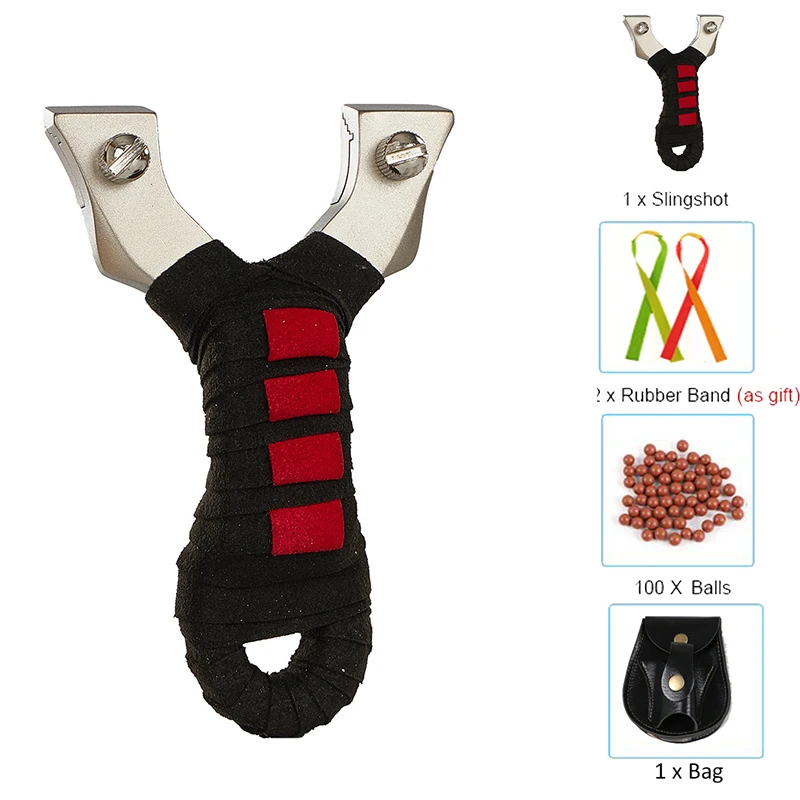 

2021 очень популярные нержавеющая сталь Рогатка быстро выравнивания Спорт на открытом воздухе игрушечная Рогатка конкурс игры