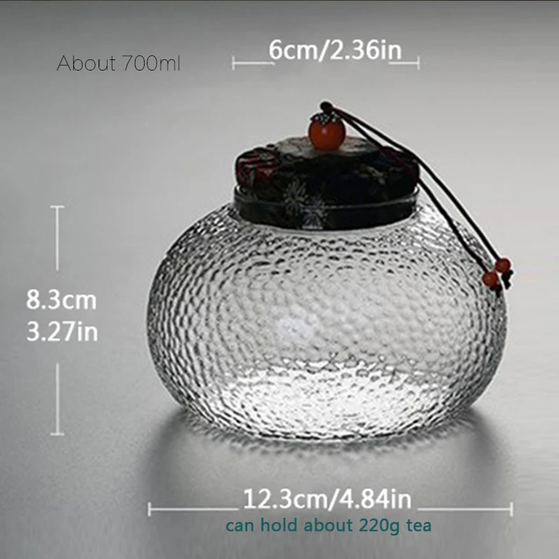 Кухонная Стеклянная банка для хранения Conister с тканевым покрытием еда чай кофе