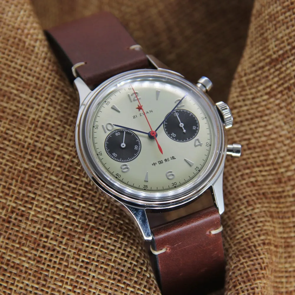 Мужские акриловые часы хронограф SEAKOSS RED STAR 1963 мужские механические Sapphire 21 Zuan с