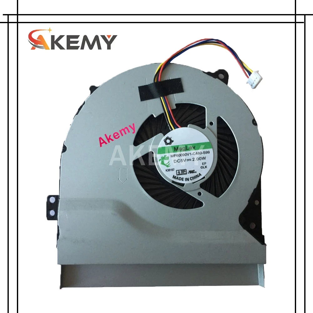 Akemy новый оригинальный кулер для процессора For Asus Y581C Y581L X552E X550EP X550EA Y581E X550W X550WA X550WE