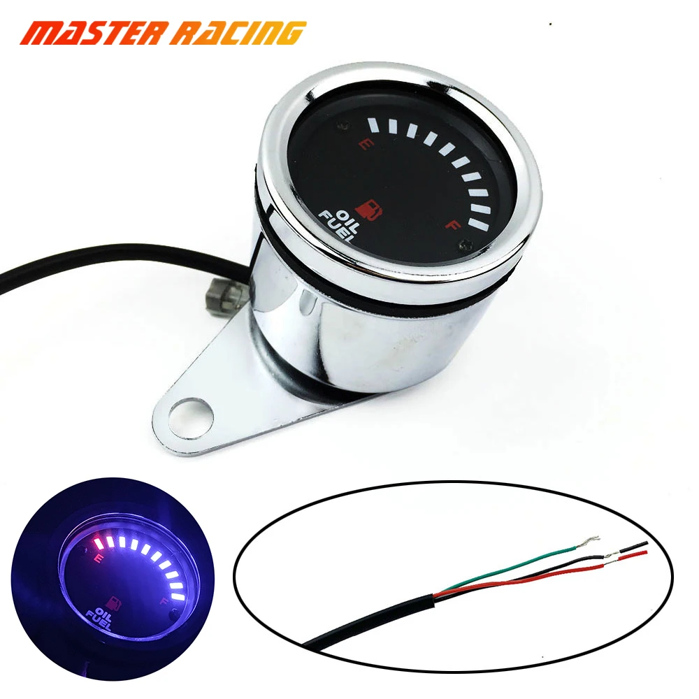 Указатель уровня топлива Датчик мотоцикла скутер датчик светодиодный индикатор