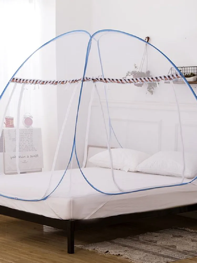 Летние трехдверная Рабочая поверхность для Складная защита от насекомых сетка