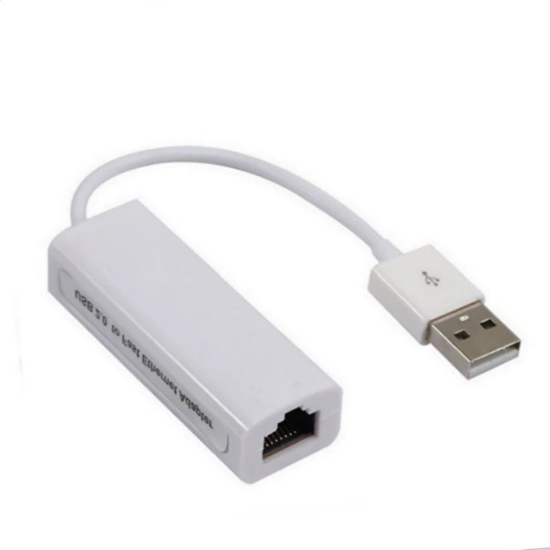 

USB 2.0 External Network Card USB Ethernet Adapter To RJ45 Lan Ethernet 10/100Mbps Adapter Dongle For Windows