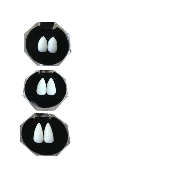 Payne 2 шт. Косплей Хэллоуин протезы Зомби Призрак Демон оборотень зубы в коробке