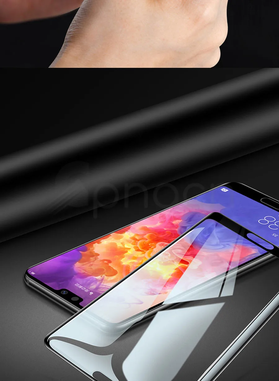 9D защитное стекло на huawei P20 Pro P10 P9 Lite Plus huawei P Smart защита экрана Закаленное стекло пленка чехол