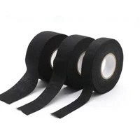 15m heat resistant flame retardant tape adhesive cloth tape for car cable harness wiring loom protection width 915254050mm