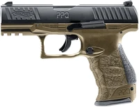 umarex t4e walther ppq 43 caliber training pistol paintball gun marker metal wall plate