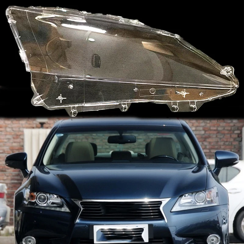Для Lexus GS фары абажур фары крышка 2012- GS250 GS350 GS300 GS430 фары Прозрачная крышка объектива оболочка