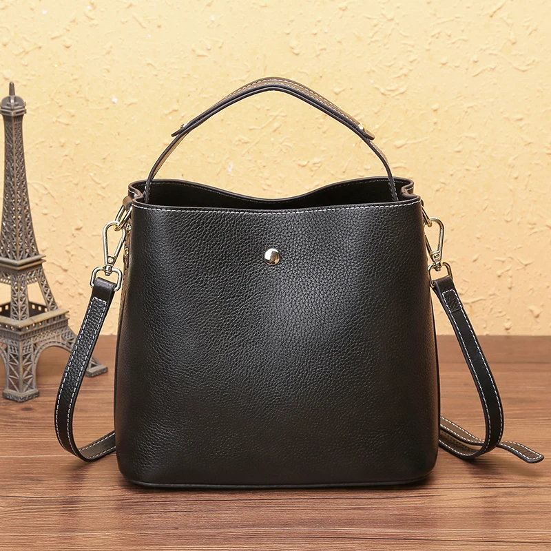 Высококачественные сумки ведро из натуральной кожи роскошные дизайнерские
