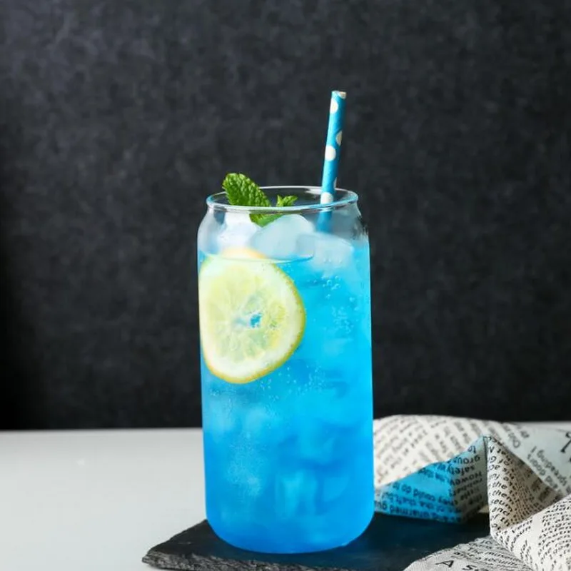 Чистая красная Инс стильная креативная стеклянная Кола молочный чай кофейная