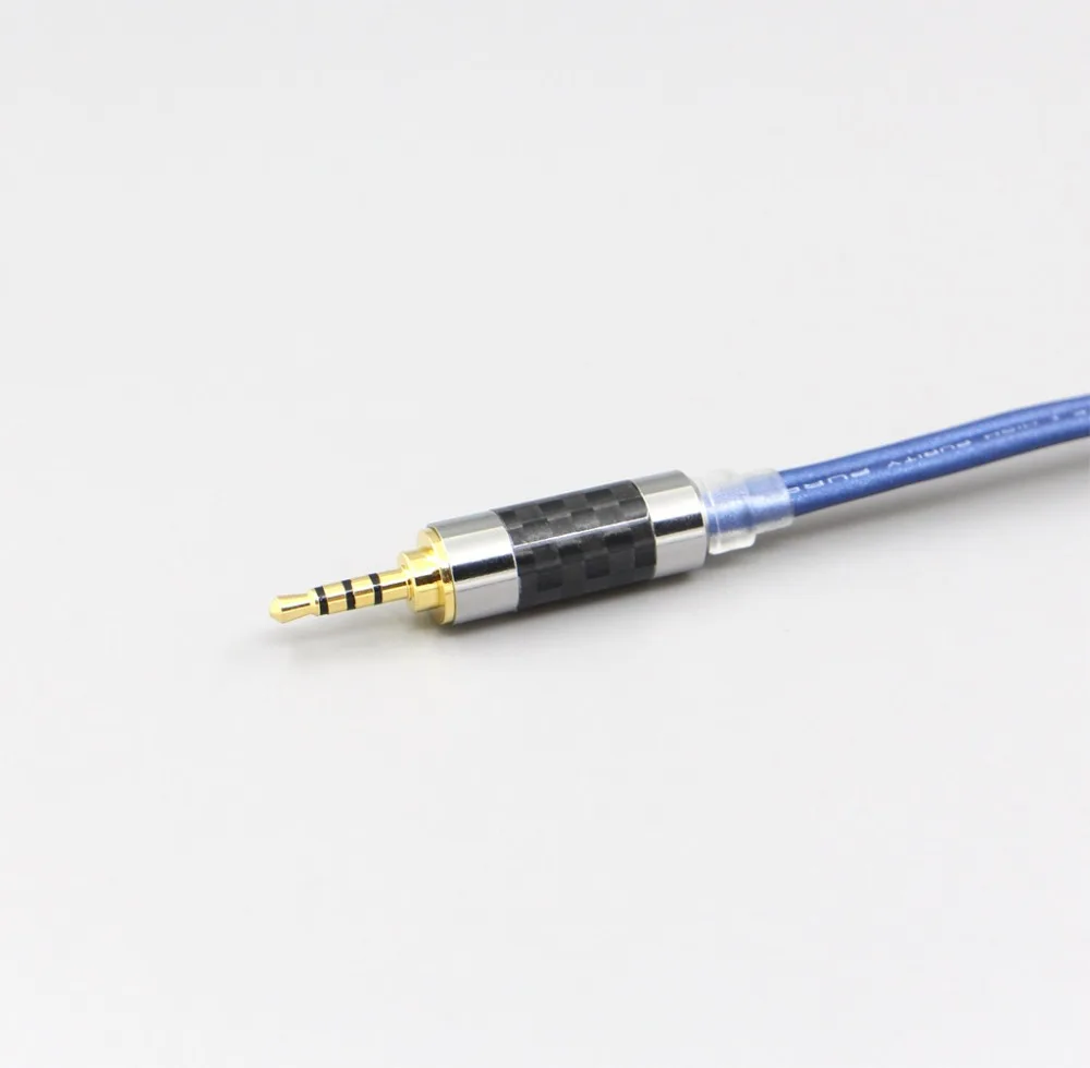 LN004826 наушники чистого серебра кабель+ PEP изолированный для Shure srh1440 srh1840 SRH1540