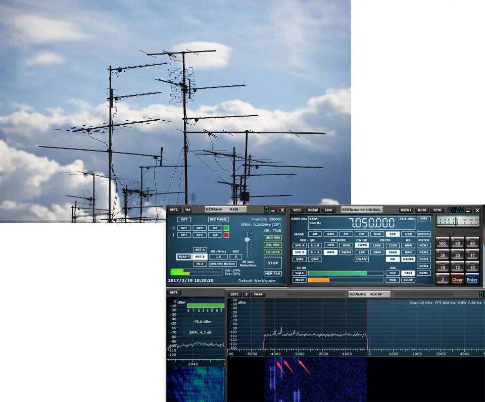 10 кГц-2 ГГц 12bit SDR приемник SDRPLAY RSP1 RSP2 RTL-SDR HackRF обновление AM FM HF SSB CW приемник полный диапазон HAM радио с фильтром