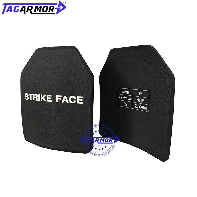 Ультралегкая пуленепробиваемая пластина NIJ Level IIIA одинарная/многоизогнутая PE