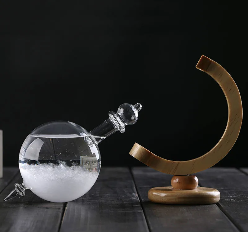 Familysky штормовое стекло погода предсказание погоды бутылка кристалл Настольный