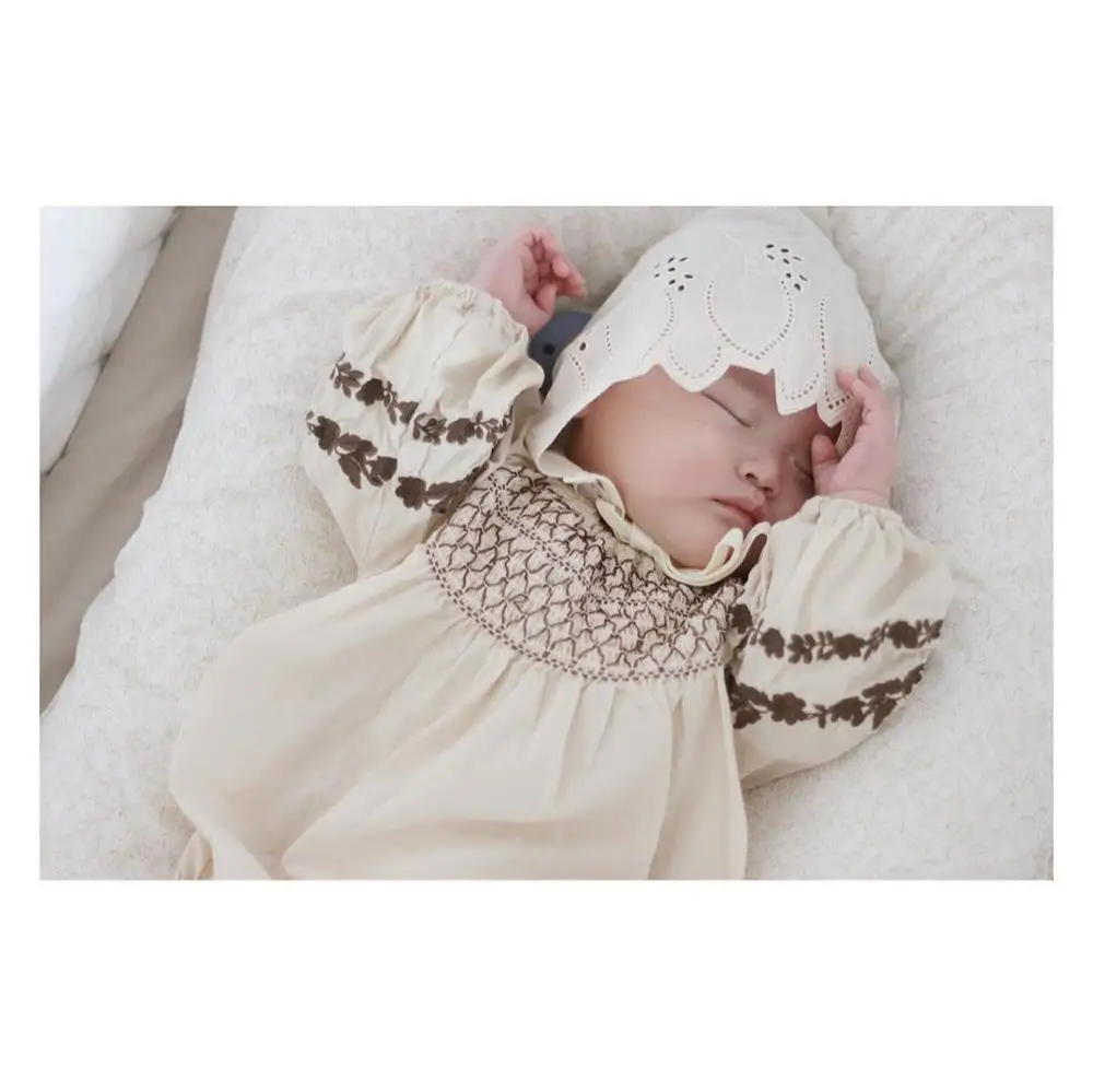 

Summer baby Hat Toddlers Newborn Baby Girls Boy Hat Lace Flower Caps Kids Spring Summer Baby Hats Soft Bonnet Photography Props