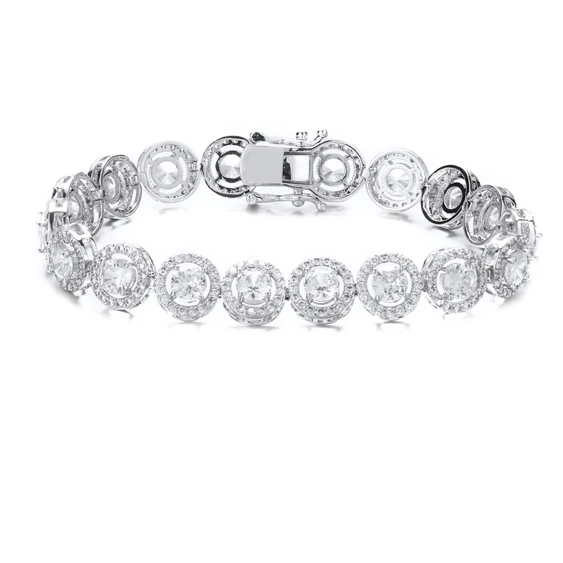 Женские Классические многоцветные браслеты EMMAYA круглой формы с фианитом класса