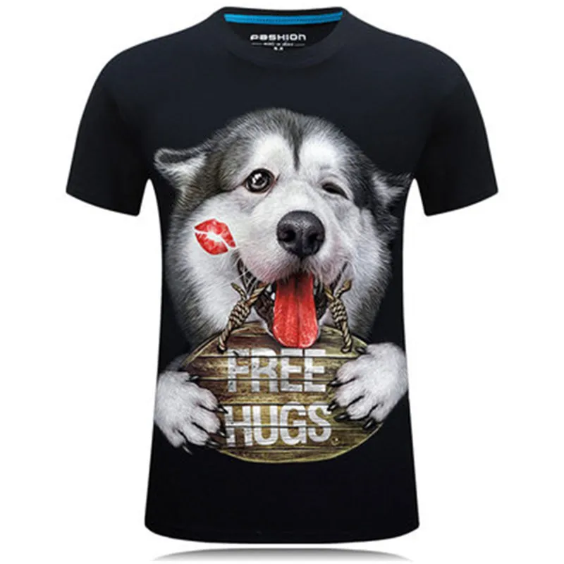 

Summer Fashion 3D Printing Men's T Shirts Casual Male Short Sleeve Funny Oversized T-shirt O-Neck Tops