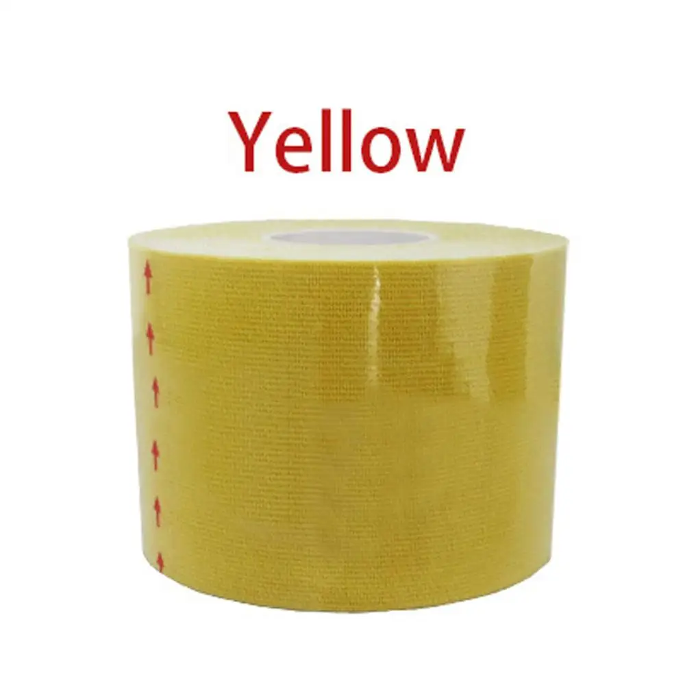 Водонепроницаемая дышащая хлопковая кинезиологическая лента 5 м Спортивная