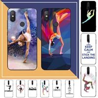 yinuoda love gymnastics oil painting phone case for redmi note 8 7 9 4 6 pro max t x 5a 3 10 lite pro