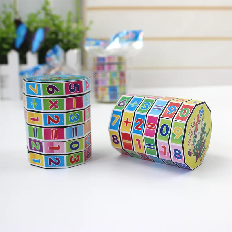 Математические кубики математическое дополнение вычитание детские головоломки