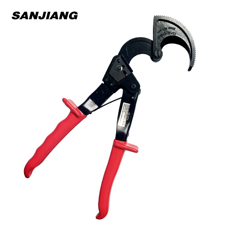 

HS-325A Heavy Duty Aluminum Copper Ratchet Cable Cutter Cut up to 240/400mm Ratcheting Wire Cutting Hand Tool