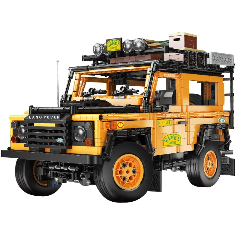 

LE-J908 2126 PCS Defender Jeep Land Cruiser Model Building Blocks Assembled Bricks Sets Creator Gifts for Kids Boys Friends