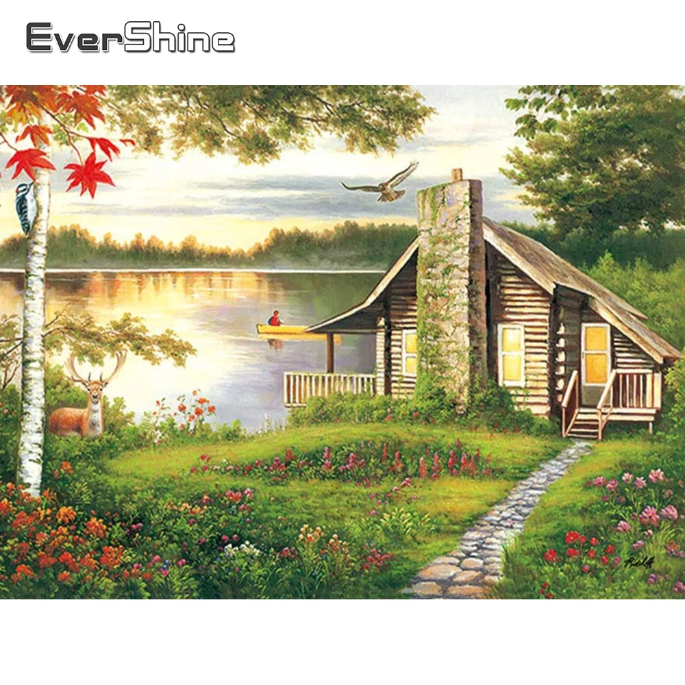 Деревянный дом пейзаж. Пейзаж с домиком. Картины с домиками. Дачный пейзаж. Картина дом в лесу.