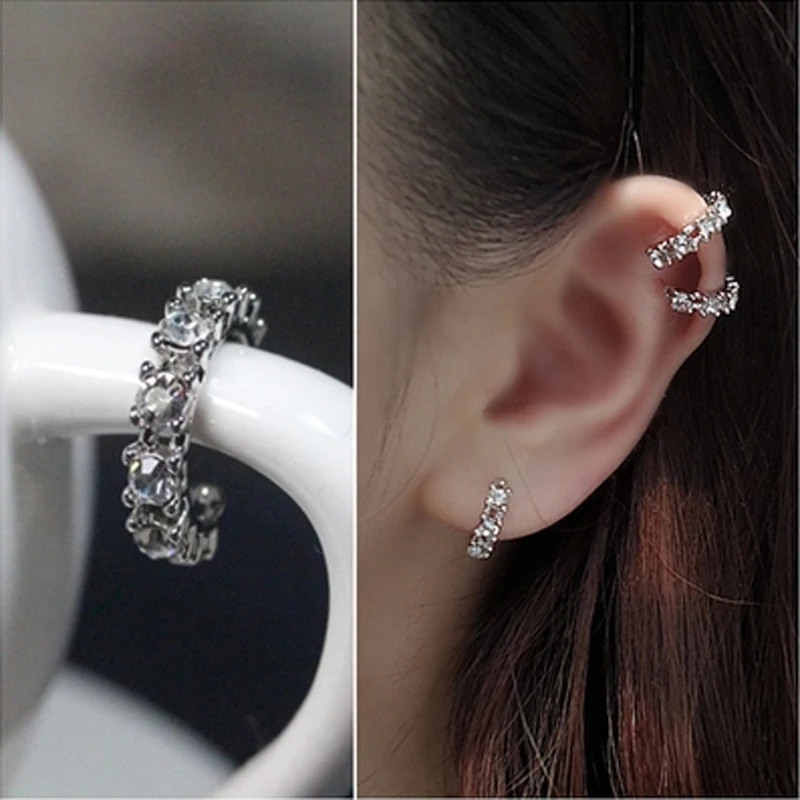 

New Fashion Earrings Ear Cuff Ear Clip Ear Stud Wrap Cartilage Clip Non Piercing Earring accessories gift surprise