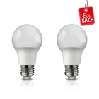 Энергосберегающая лампа A60, 2 шт., 9 Вт, E27, 3000k, для украшения интерьера дома и офиса